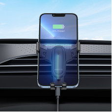 Автотримач для телефона BOROFONE BH74 Rock air outlet gravity car holder Black