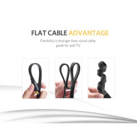Кабель UGREEN ED015 HDMI Flat Cable 1.5m (UGR-50819)