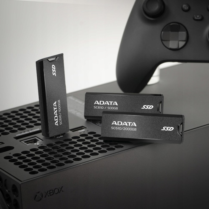 Портативний SSD ADATA SC610 1TB USB 3.2 550/500Mb/s Black