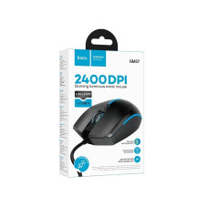 Миша HOCO GM37 Wonderful gaming luminous wired mouse Black
