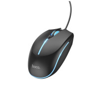 Миша HOCO GM37 Wonderful gaming luminous wired mouse Black