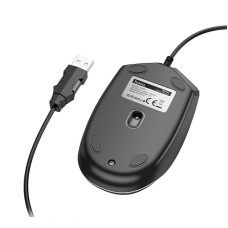 Миша HOCO GM37 Wonderful gaming luminous wired mouse Black