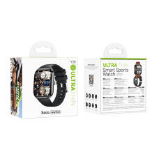 Смарт-годинник HOCO Y28 AMOLED 49mm. 200 mAh. IP67 Smart sports watch (call version) Black