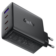 Мережевий зарядний пристрій ACEFAST A94 PD100W GaN (3*USB-C+USB-A) charger  Black