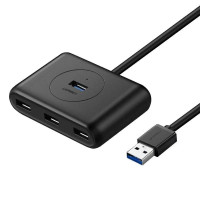 USB-хаб UGREEN USB 3.0 Hub  0.5m (Black)