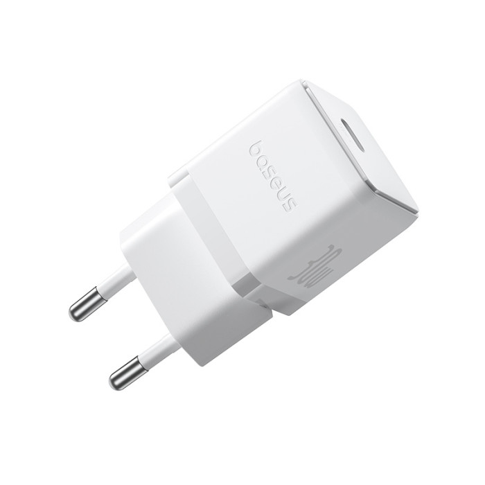 Мережевий зарядний пристрій Baseus Palm Fast Charger 1C 30W EU Moon White