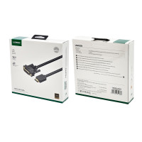 Перехідник UGREEN HDMI to DVI 2K Cable Male to Male Black 3m