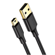 Кабель UGREEN USB 2.0 A Male to Mini 5 Pin Male Cable 0.5m (Black)