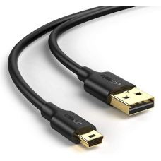 Кабель UGREEN USB 2.0 A Male to Mini 5 Pin Male Cable 0.5m (Black)