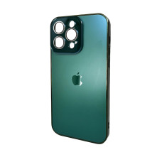 Чохол для смартфона AG Glass Sapphire Frame MagSafe Logo for Apple iPhone 14 Pro Cangling Green