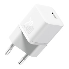 Мережевий зарядний пристрій Baseus GaN5 Fast Charger(mini) 1C 20W EU White