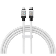 Кабель Baseus CoolPlay Series Fast Charging Cable Type-C to iP 20W 2m White