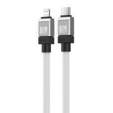 Кабель Baseus CoolPlay Series Fast Charging Cable Type-C to iP 20W 2m White