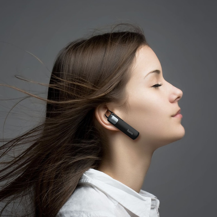 Bluetooth гарнітура HOCO E37 Gratified business wireless headset Black