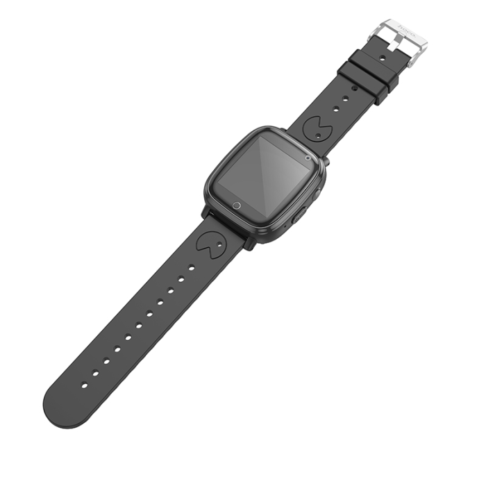 Дитячий cмарт-годинник Hoco Y100 36mm. SIM 2G. 400 mAh. IP65 Black