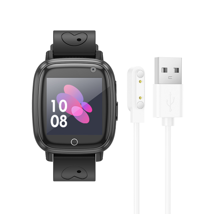 Дитячий cмарт-годинник Hoco Y100 36mm. SIM 2G. 400 mAh. IP65 Black