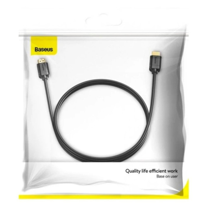 Кабель Baseus high definition Series HDMI To HDMI Adapter Cable 1m Black