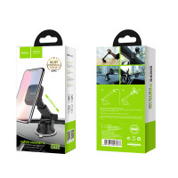 Автотримач для телефона HOCO CA42 Cool Journey in-car dashboard holder with stretch rod Black/Red