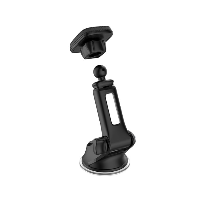 Автотримач для телефона HOCO CA42 Cool Journey in-car dashboard holder with stretch rod Black/Red