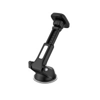 Автотримач для телефона HOCO CA42 Cool Journey in-car dashboard holder with stretch rod Black/Red
