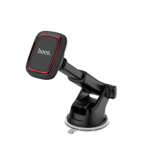 Автотримач для телефона HOCO CA42 Cool Journey in-car dashboard holder with stretch rod Black/Red
