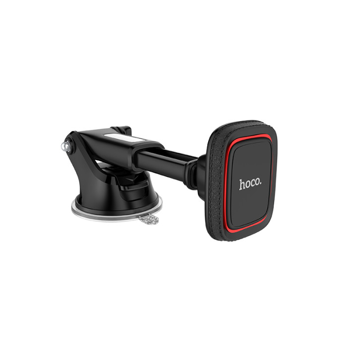 Автотримач для телефона HOCO CA42 Cool Journey in-car dashboard holder with stretch rod Black/Red