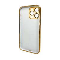 Чохол для смартфона AG Glass Sapphire Frame MagSafe Logo for Apple iPhone 12 Pro Gold