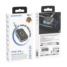 Bluetooth-ресивер BOROFONE BC55 Suave car AUX BT receiver Black