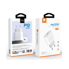 Мережевий зарядний пристрій WUW-C145 PD 20W USB C  white