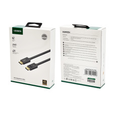 Кабель UGREEN DP Male to Male Cable 1m (Black)