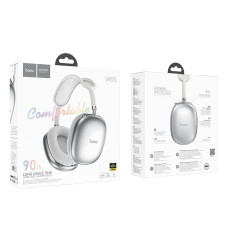 Бездротові накладні навушники HOCO W55 Pleasing BT headphones Silver