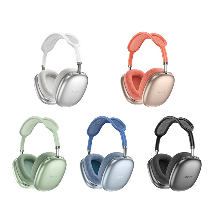 Бездротові накладні навушники HOCO W55 Pleasing BT headphones Silver