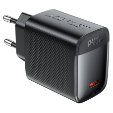 Мережевий зарядний пристрій ACEFAST A112 PD45W GaN single USB-C charger (EU) Black