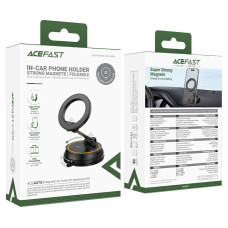 Автотримач для телефона ACEFAST D55 magnetic car holder for dashboard Black