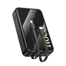 Зовнішній акумулятор HOCO Q37A Graceful 22.5W+PD20W power bank with two cables(20000mAh) Black