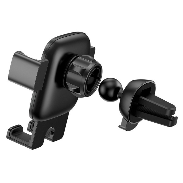 Автотримач для телефона Baseus Cube Gravity Vehicle-mounted Holder Black