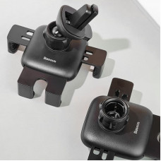 Автотримач для телефона Baseus Cube Gravity Vehicle-mounted Holder Black