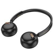 Бездротові накладні навушники HOCO W62 Verso retro BT headphones Black