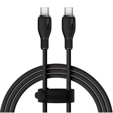 Кабель Baseus Pudding Series Fast Charging Cable Type-C to Type-C 100W 1.2m Cluster Black