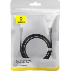 Кабель Baseus Pudding Series Fast Charging Cable Type-C to Type-C 100W 1.2m Cluster Black