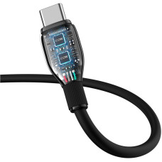 Кабель Baseus Pudding Series Fast Charging Cable Type-C to Type-C 100W 1.2m Cluster Black