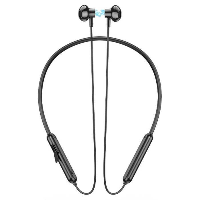 Бездротові спортивні навушники HOCO ES67 Perception neckband BT earphones Black