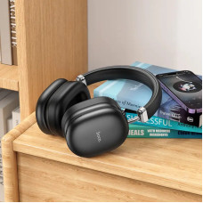 Бездротові накладні навушники HOCO W35 Max Auspicious ANC noise reduction BT headphones Black