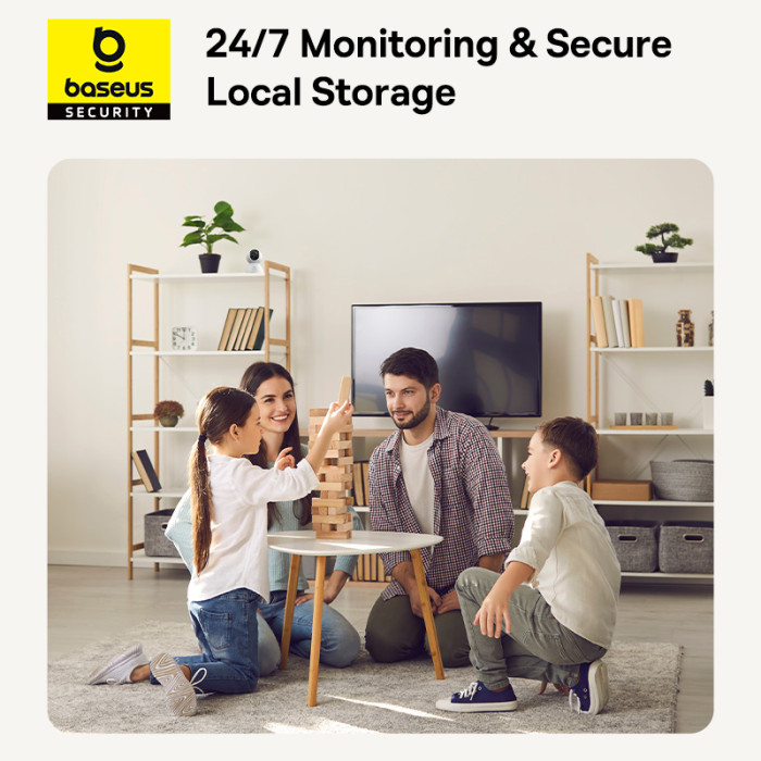 IP-камера відеоспостереження Baseus Security P1 Indoor Camera 3K White EU