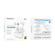 Бездротові навушники TWS BOROFONE BW84 Dream White