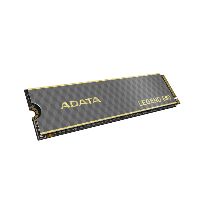 Накопичувач SSD M.2 ADATA LEGEND 860 1TB 2280 PCIe Gen 4x4 3D NAND Read/Write: 6000/4000 MB/sec