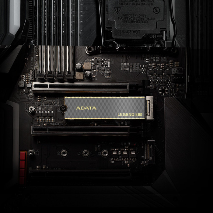 Накопичувач SSD M.2 ADATA LEGEND 860 1TB 2280 PCIe Gen 4x4 3D NAND Read/Write: 6000/4000 MB/sec