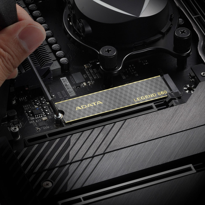 Накопичувач SSD M.2 ADATA LEGEND 860 1TB 2280 PCIe Gen 4x4 3D NAND Read/Write: 6000/4000 MB/sec