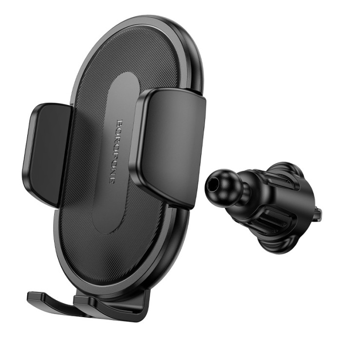 Автотримач для телефона BOROFONE BH133 Rio push-type car holder (air outlet) Black