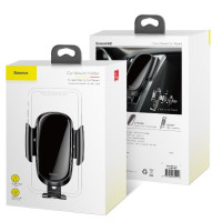 Автотримач для телефона Baseus Future Gravity Car Mount Black